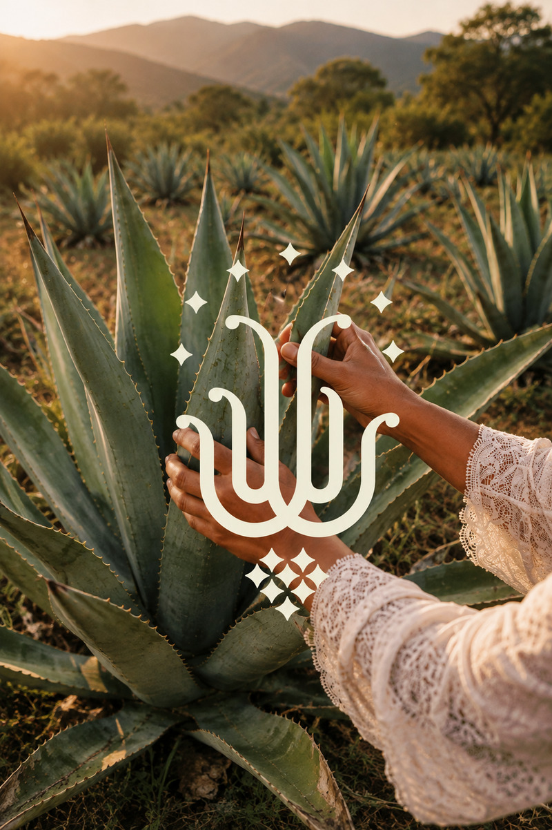Campo de agave en Michoacán